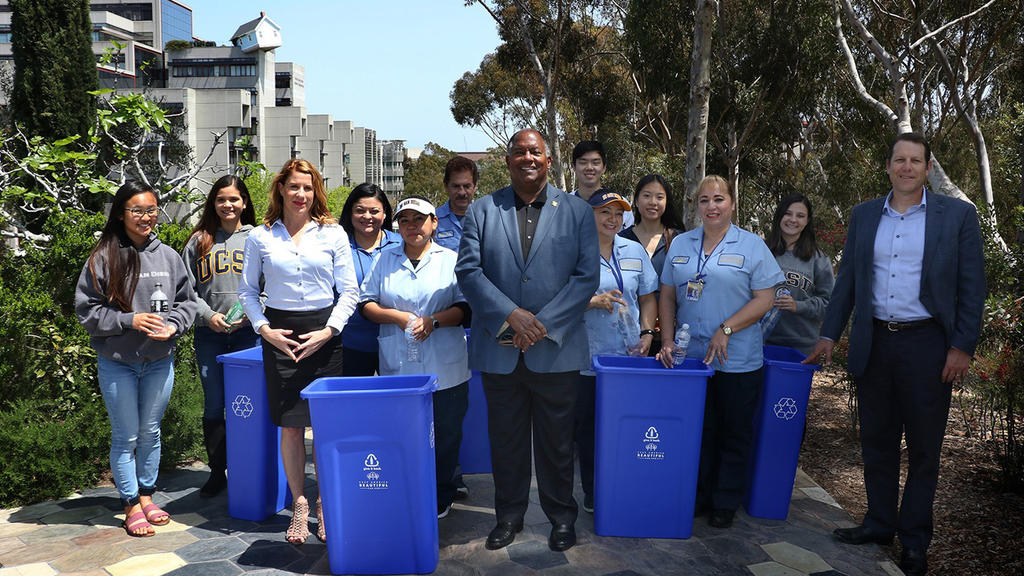 UC San Diego Moves Toward Zero Waste with Coca-Cola Recycling Bin Grant Award