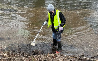 Keep Williamson Beautiful Removes More than 1,200 Pounds of Waste from Local River