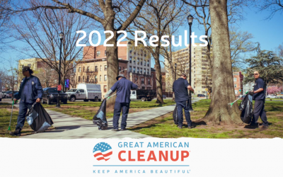 KEEP AMERICA BEAUTIFUL ANNOUNCES FINAL RESULTS OF THE 2022 GREAT AMERICAN CLEANUP