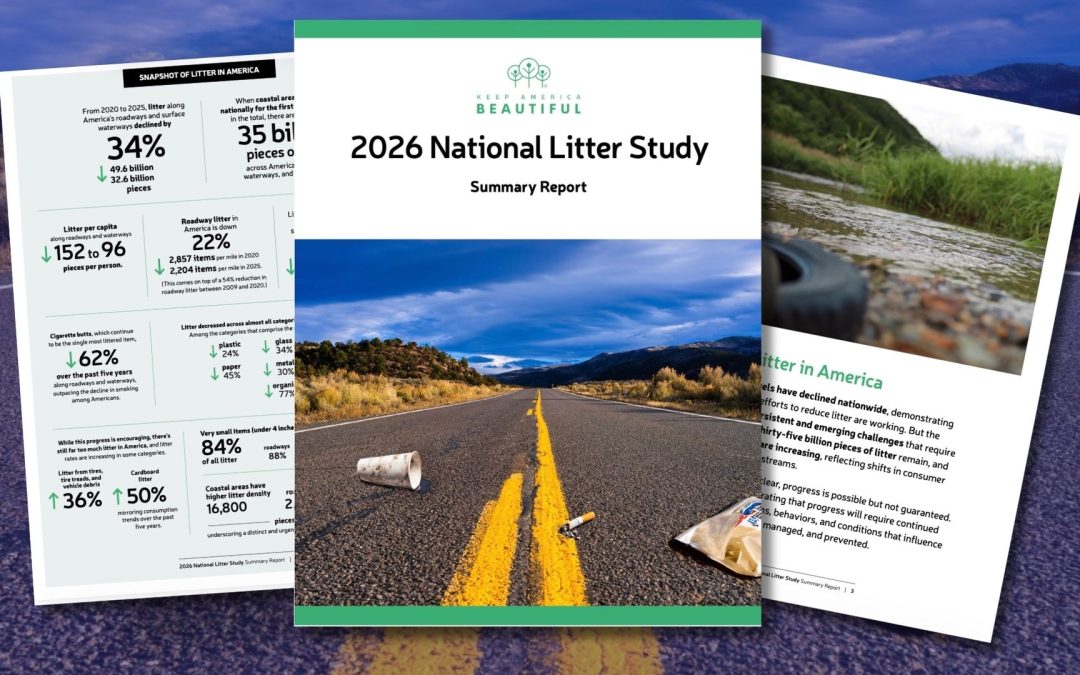 New Study Shows Litter Declining Across America – Down 34% Since 2020